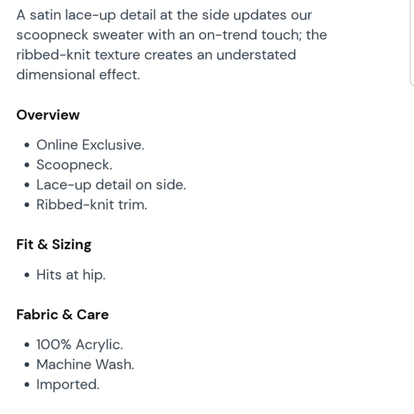 Side-Tie Ribbed-Knit Sweater - Picture 3 of 8